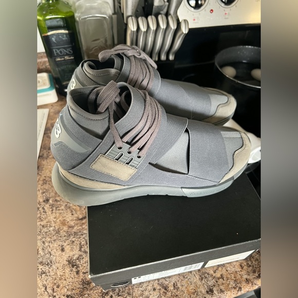 Adidas Y-3 Qasa High \'Vista Grey\' main image 4